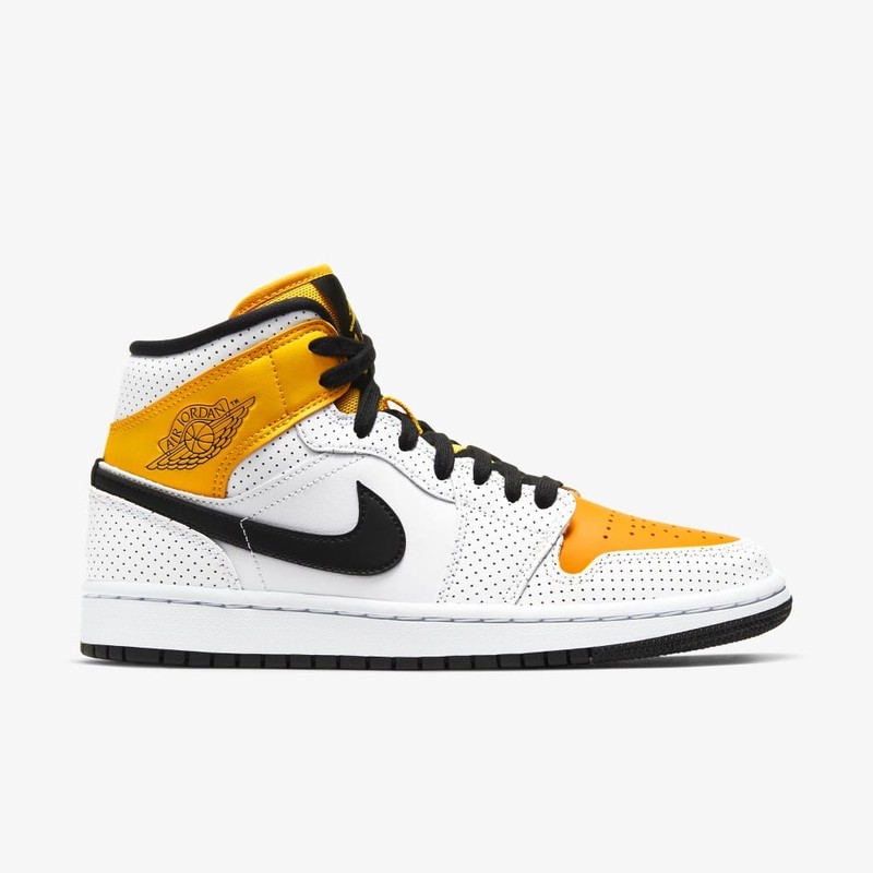 Jordan 1 mid orange et jaune hot sale